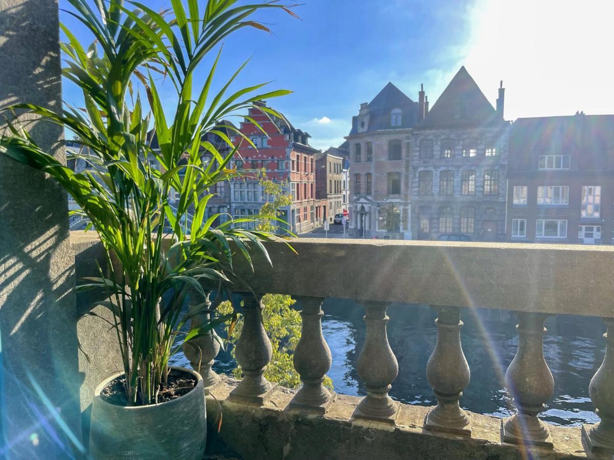 Appartement Spacieux & Calme Avec Vue Sur L'Escaut Tournai Exteriör bild