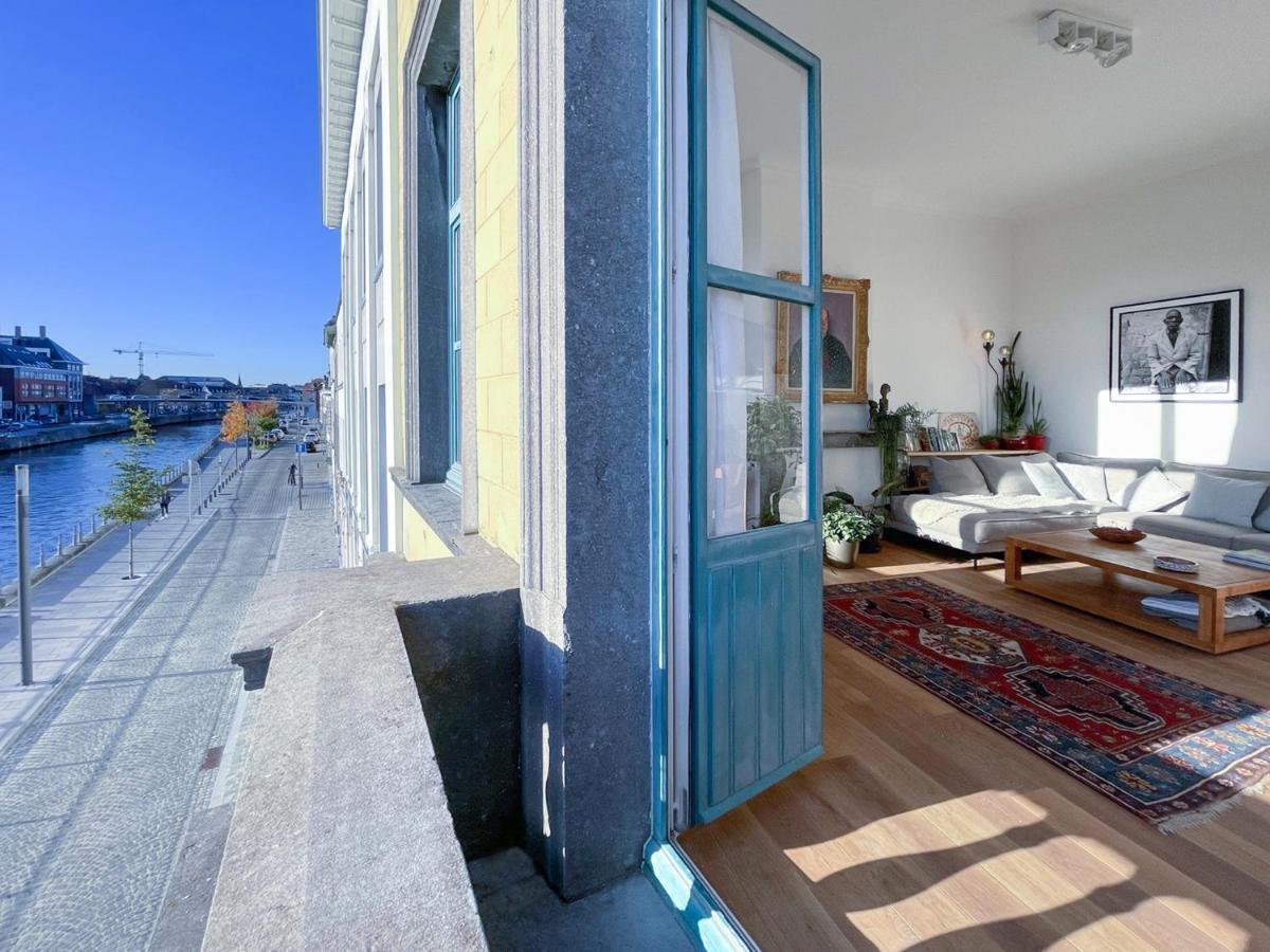 Appartement Spacieux & Calme Avec Vue Sur L'Escaut Tournai Exteriör bild