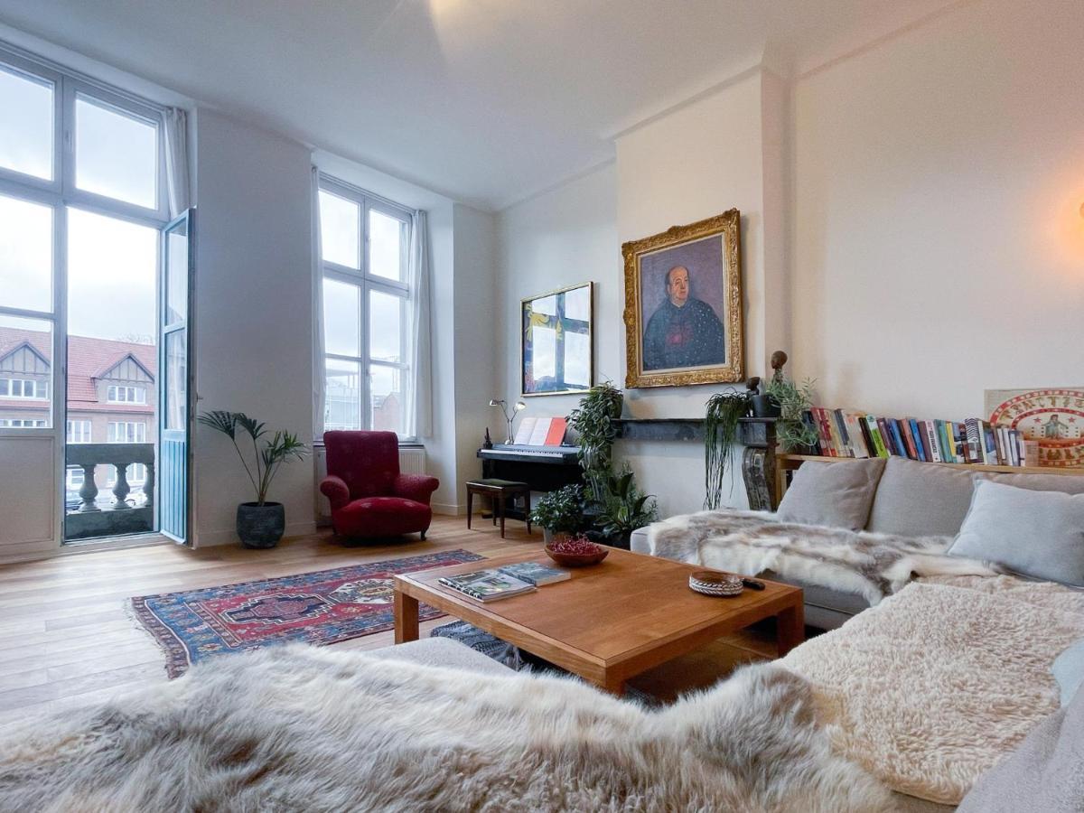 Appartement Spacieux & Calme Avec Vue Sur L'Escaut Tournai Exteriör bild