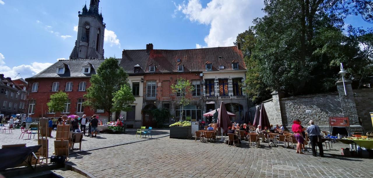 Appartement Spacieux & Calme Avec Vue Sur L'Escaut Tournai Exteriör bild